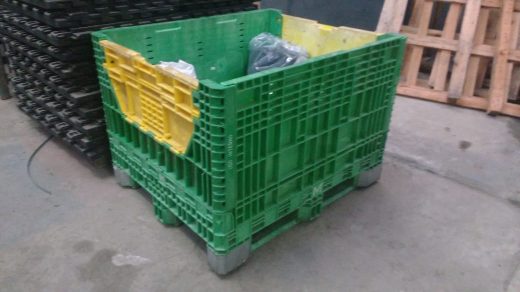 GLT, BULK CONTAINER, CAIXA PLASTICA GLT, CAIXA COLAPSIVEL, CAIXA GLT, CAIXA PALETE, CAIXA MOBIL, CONTAINER PLASTICO, 1050